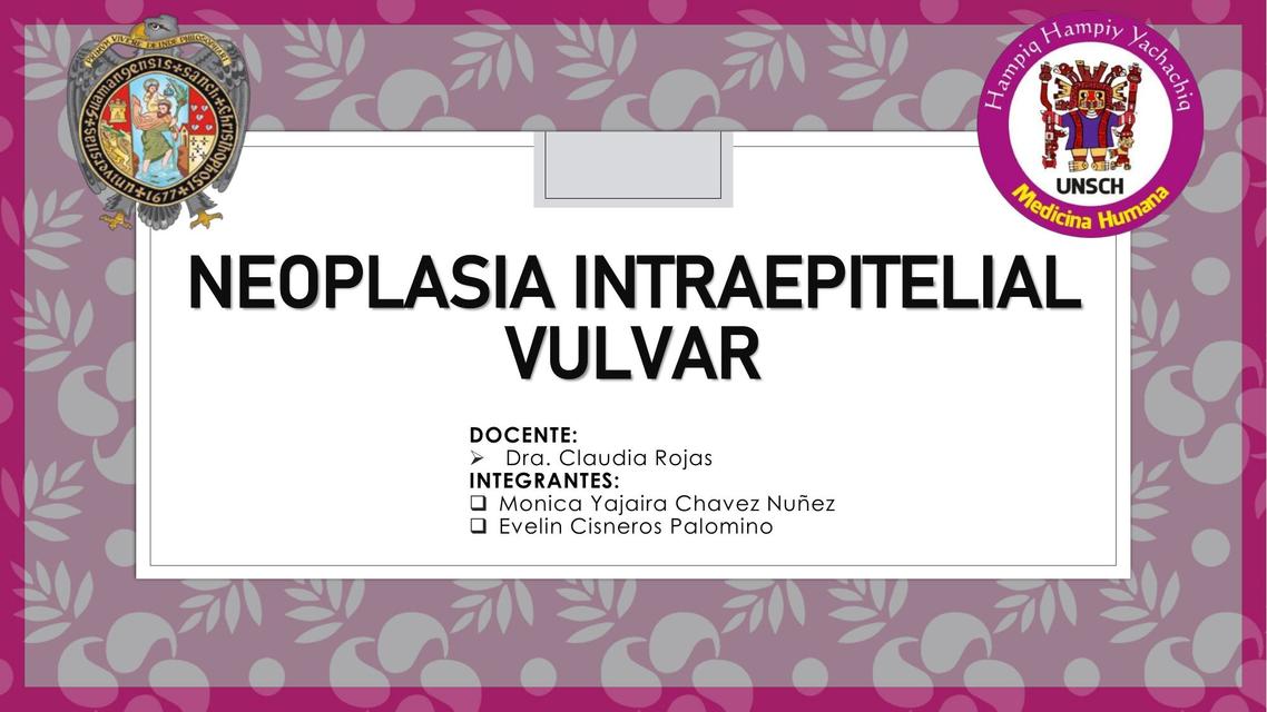 Neoplasia intraepitelial vulvar