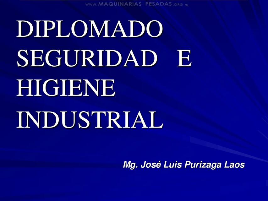 Diplomado seguridad higiene industrial