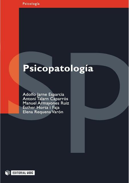 Psicopatología