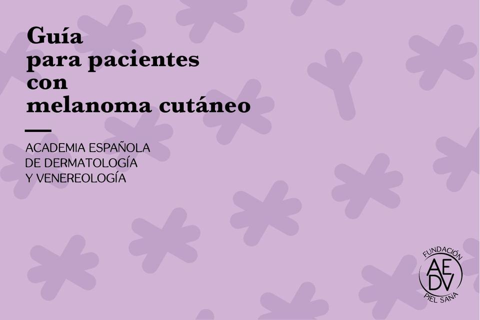 Guía melanoma cutáneo 