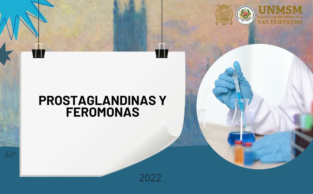 Prostaglandinas y Feromonas 