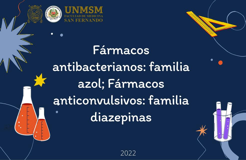 Fármacos Antibacterianos y Anticonvulsivos