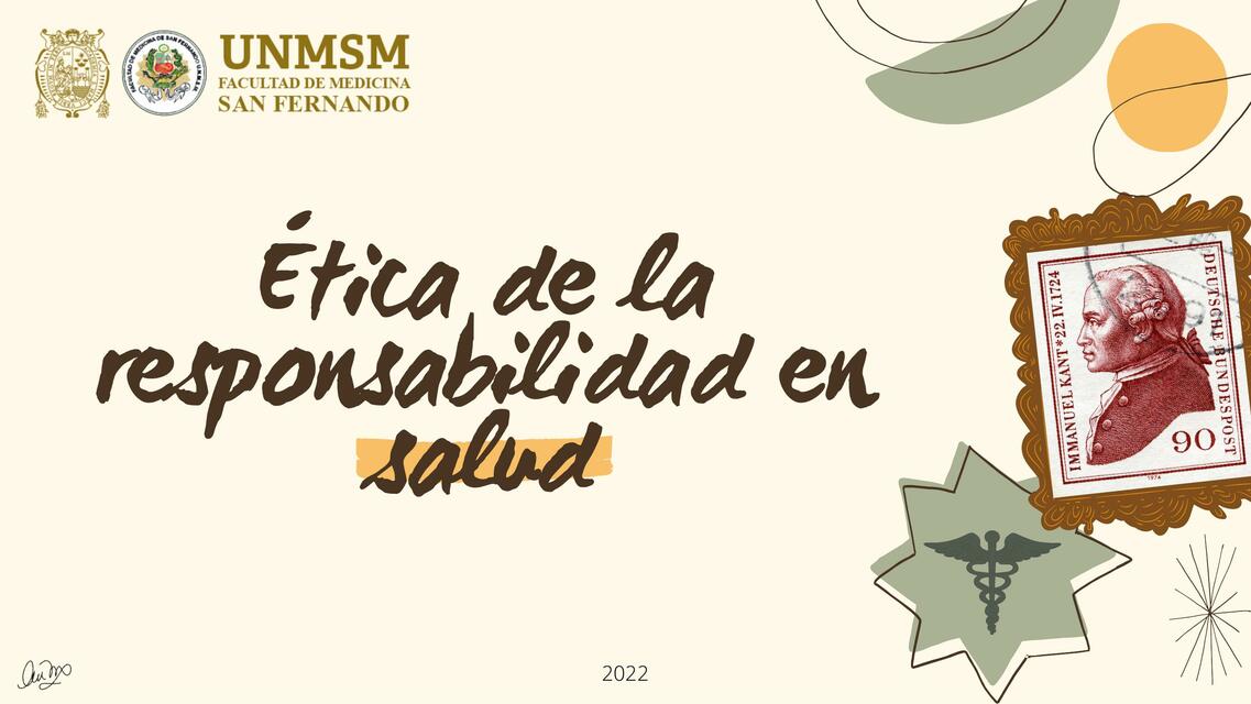 Ética de la Responsabilidad en Salud