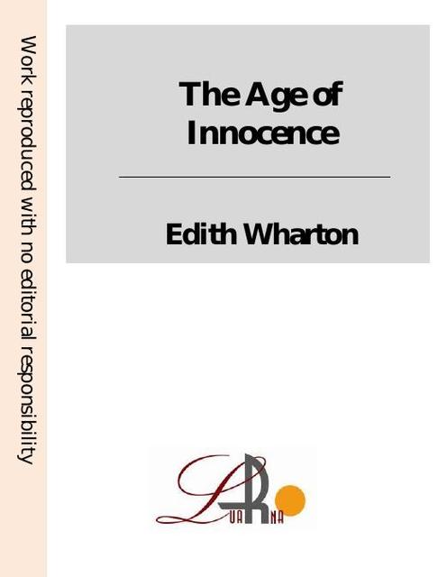 The age of innocence (inglés)