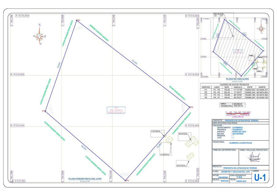 Resúmenes de Plano perimétrico | Descarga apuntes de Plano perimétrico