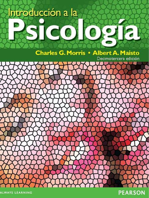 Introduccion a la Psicologia - Charles Morris 13ED