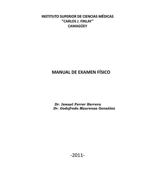 Manual de Examen Físico 