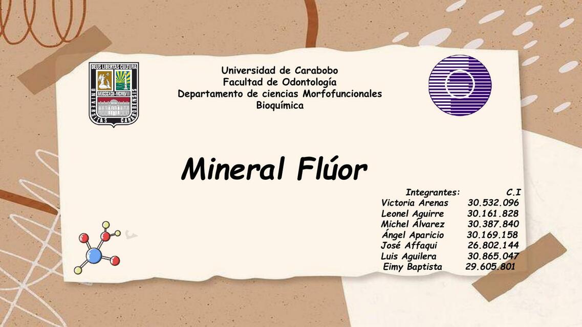 Mineral del Flúor