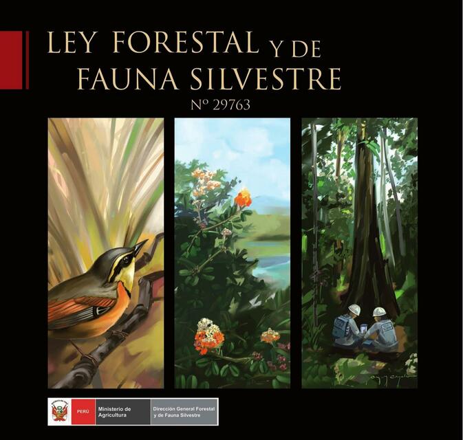 Ley Forestal Y De Fauna Silvestre 29763