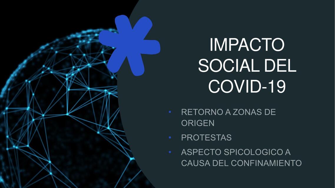 Impacto Social del Covid-19 