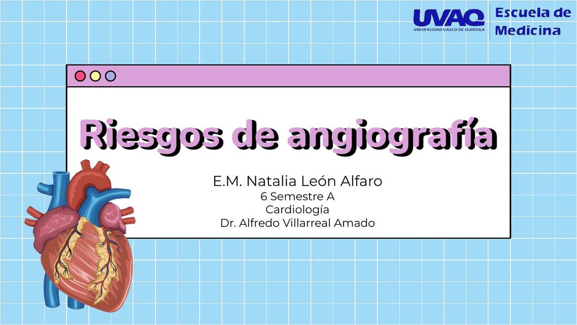 Riesgos de Angiografía