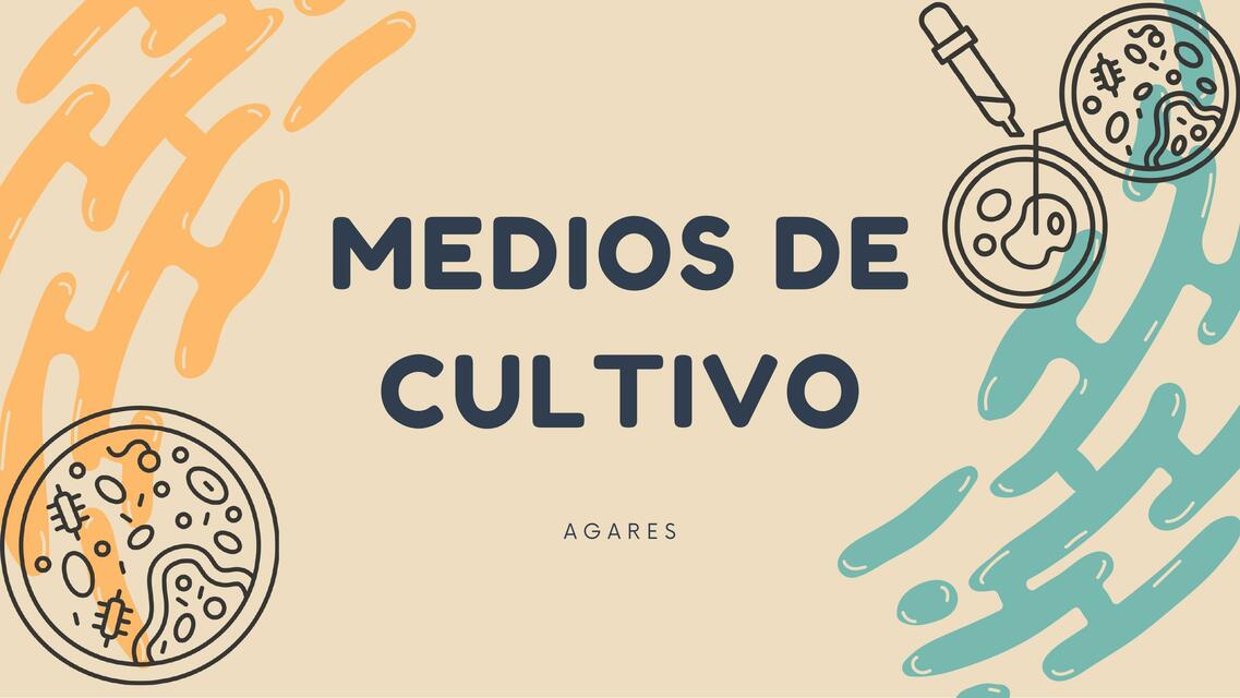 Medios de Cultivo 