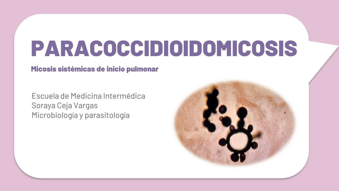 Paracoccidioidomicosis 