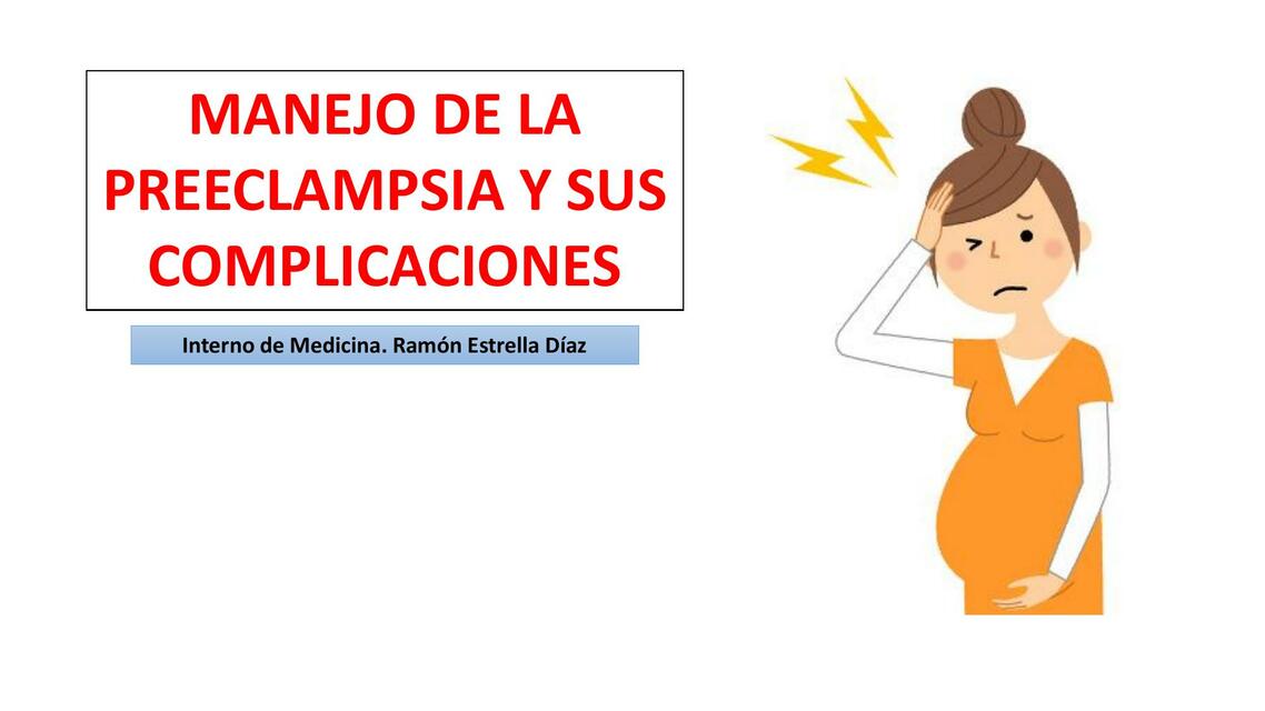 Manejo de la Preeclampsia