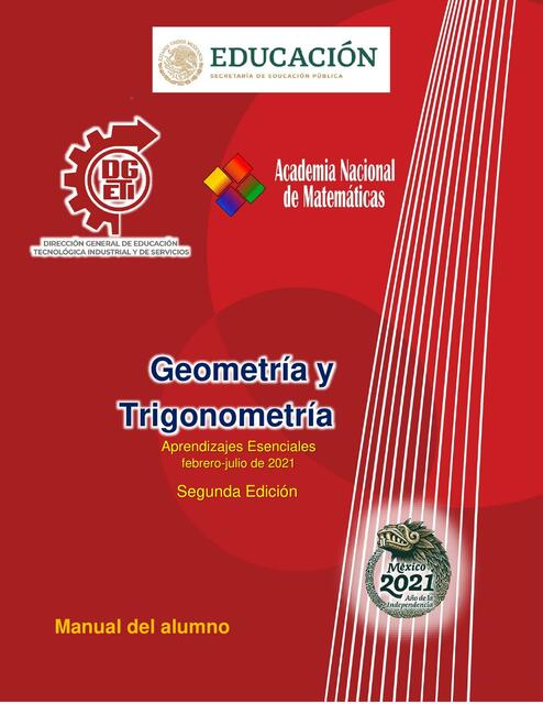 Guía de Geometría y Trigonometría 