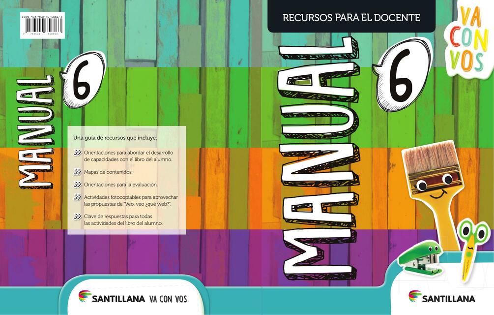 Guía Santillana. Manual. Grado 6 