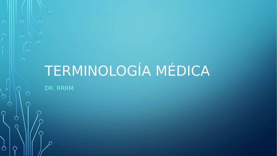 Terminología médica