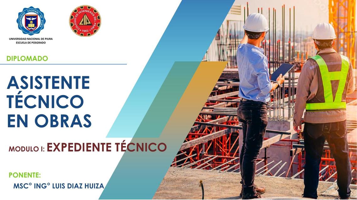 Asistente Técnico En Obras 