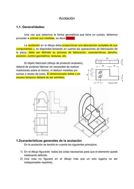 Acotación  