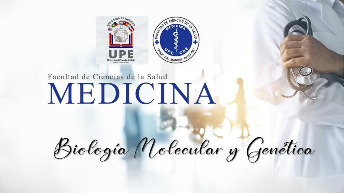 Biología Molecular y Genética 