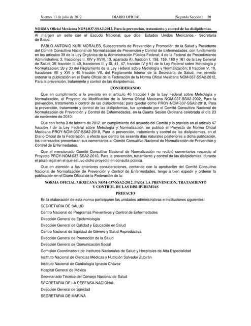 Prevención tratamiento y control de las disciplinas