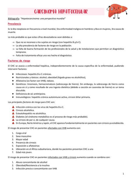 Carcinoma hepatocelular 