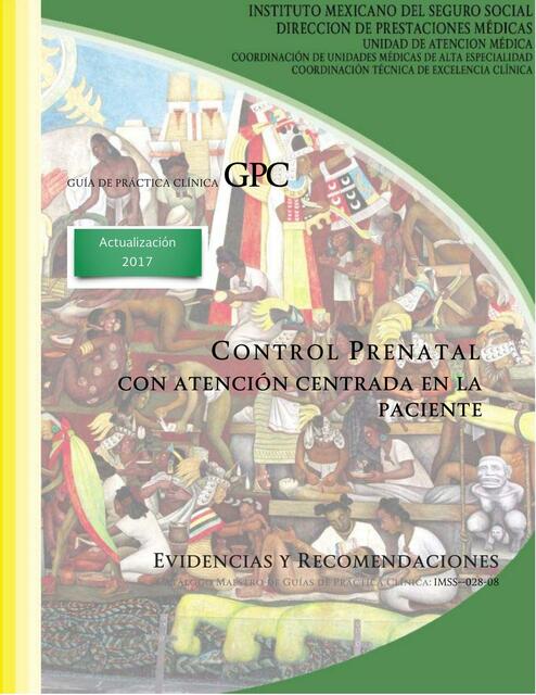 Guia clinica Control prenatal