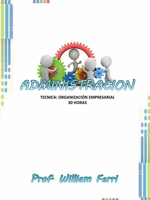 Técnica: Organización empresarial