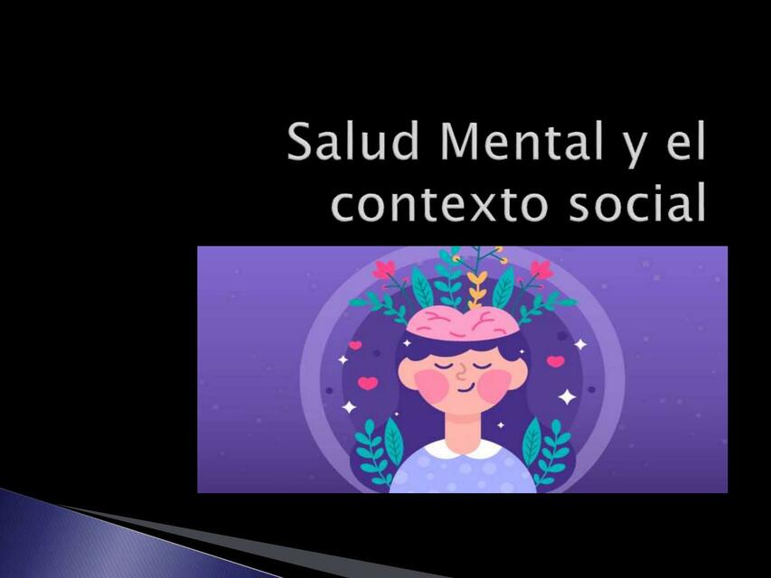 Salud Mental y el Contexto Social 