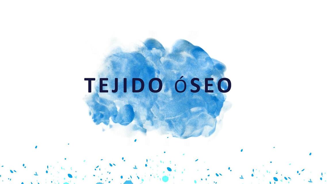 Tejido Óseo