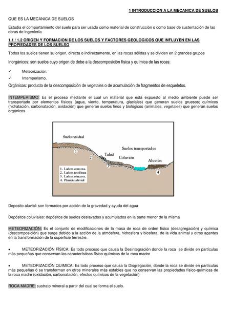 Introducción a la Mecánica de Suelos 