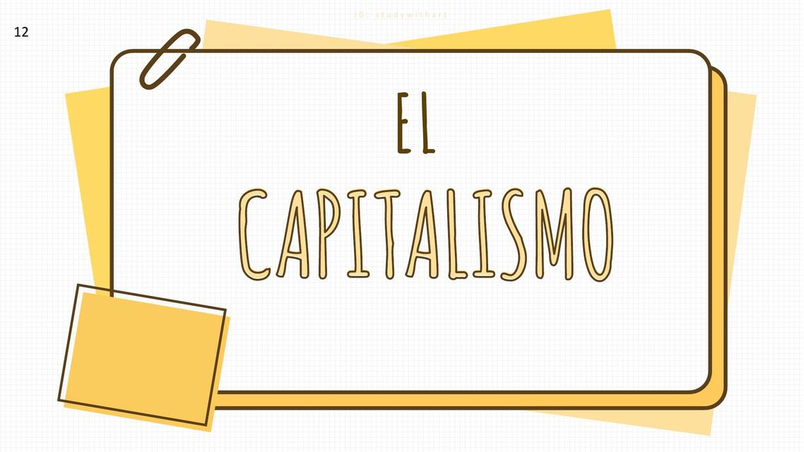 El capitalismo