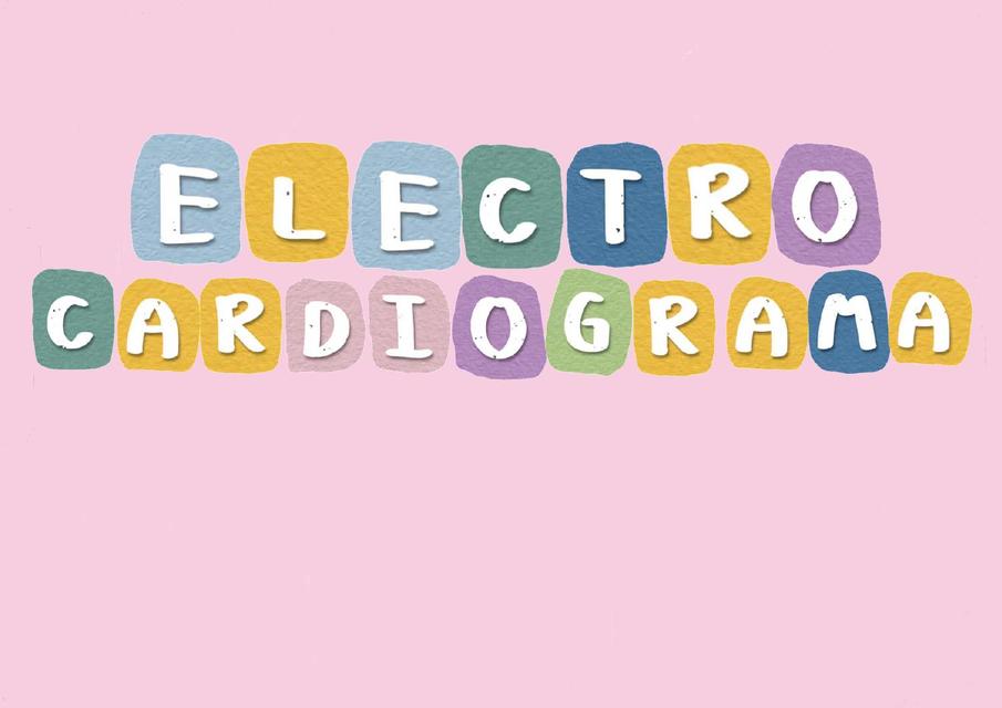 Electrocardiograma   