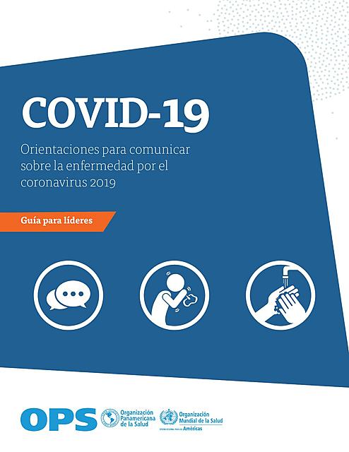 guia lideres comunicacion de riesgo COVID19