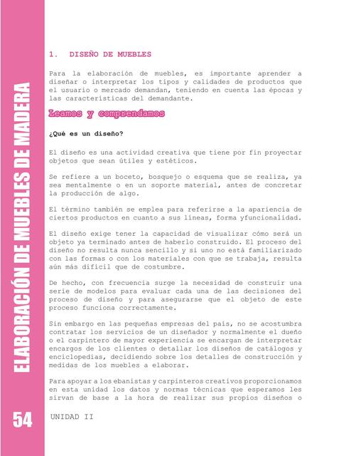 Manual para la elaboración de muebles de madera