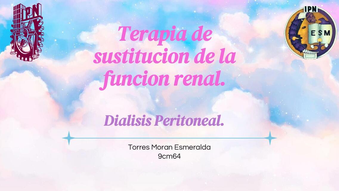 Diálisis Peritoneal 