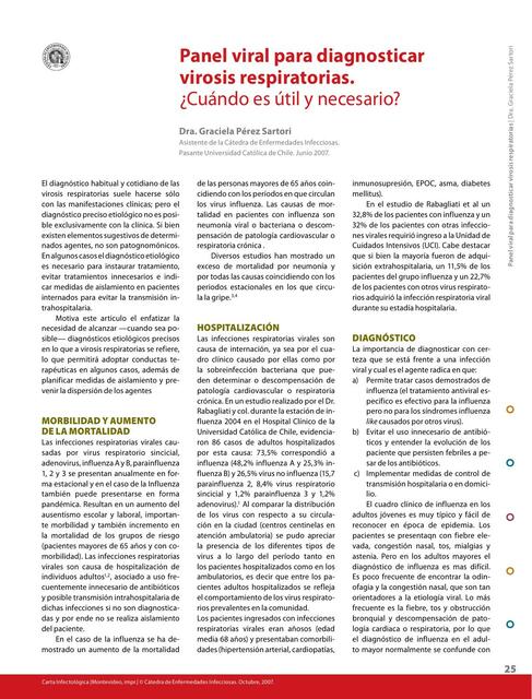 Resúmenes de Panel respiratorio | Descarga apuntes de Panel respiratorio