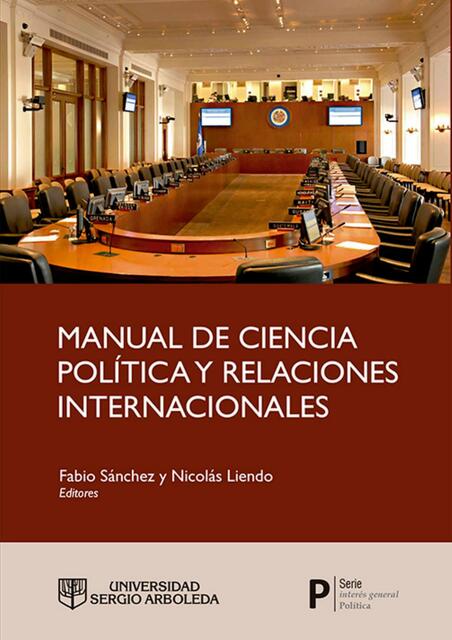 Manual De Ciencia Pol Tica Y Relaciones Internacionales Teor As De