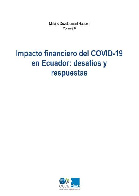 Impacto Financiero del COVID19 en Ecuador elestudiante20 uDocz