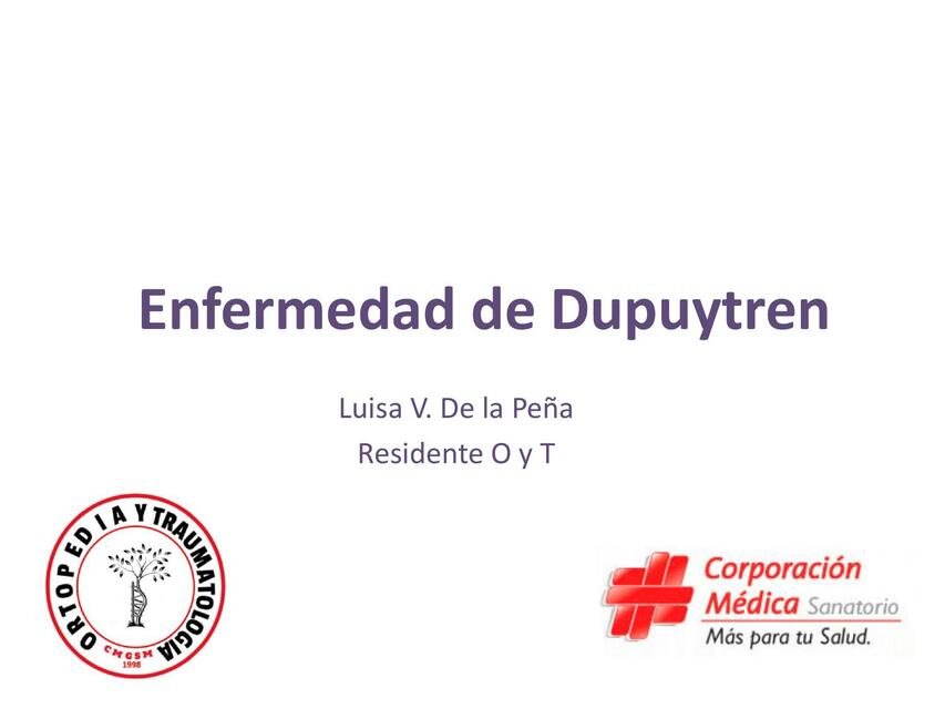 Enfermedad de Dupuytren