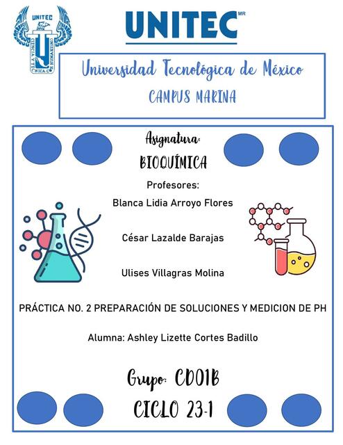 Preparación de Soluciones y Medición de PH 