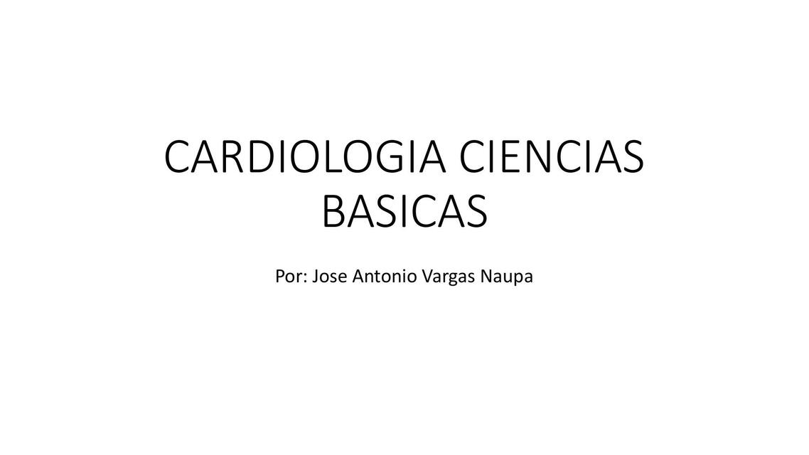 Cardiología 