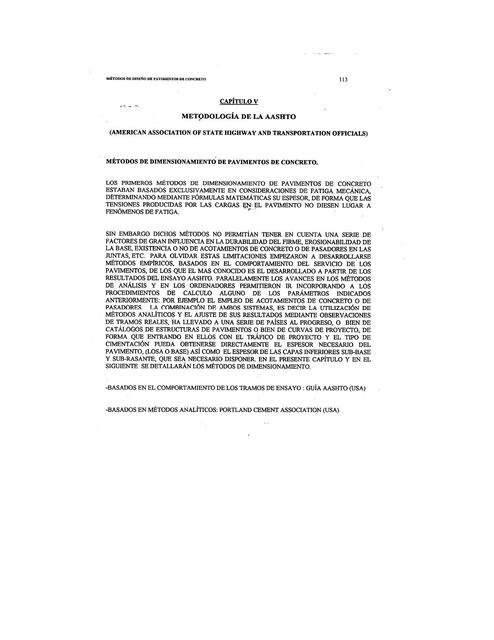 Metodología de la AASHTO 