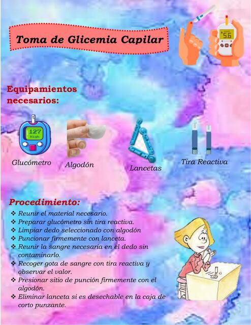 Toma de Glicemia Capilar