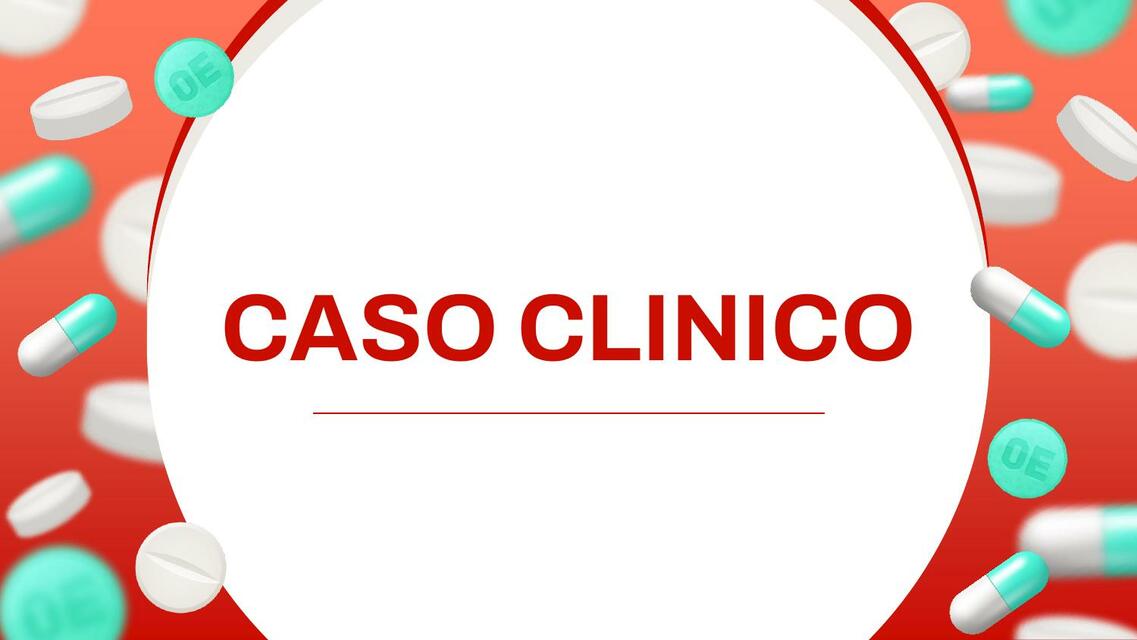 Intoxicación Caso Clínico