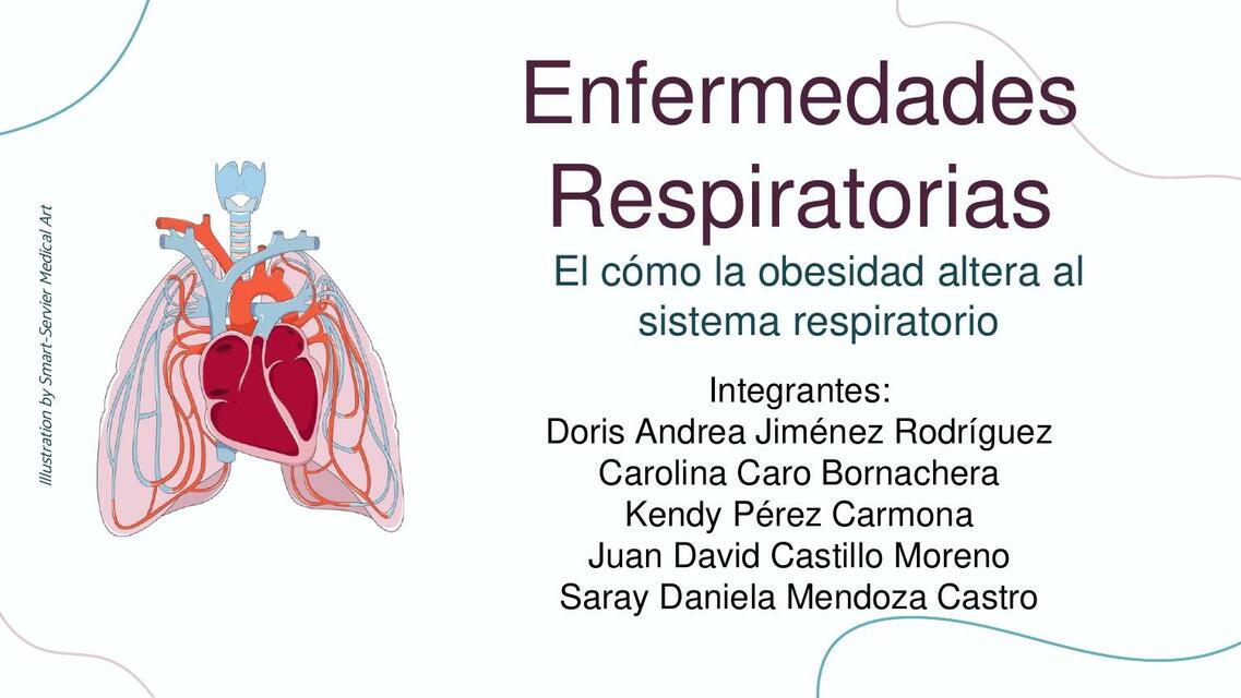 La obesidad y enfermedades respiratorias