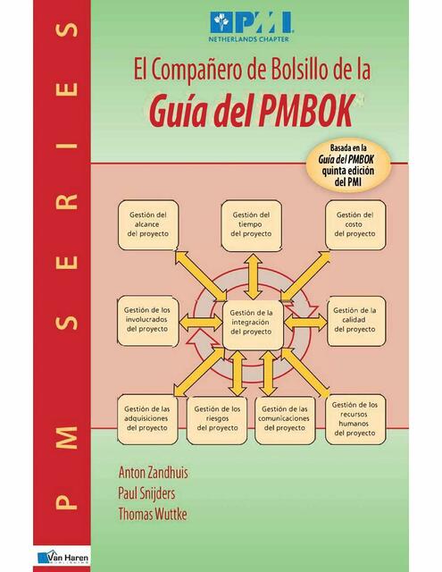 El Compañero de Bolsillo de la Guía del PMBOK | Todo de Administración ...