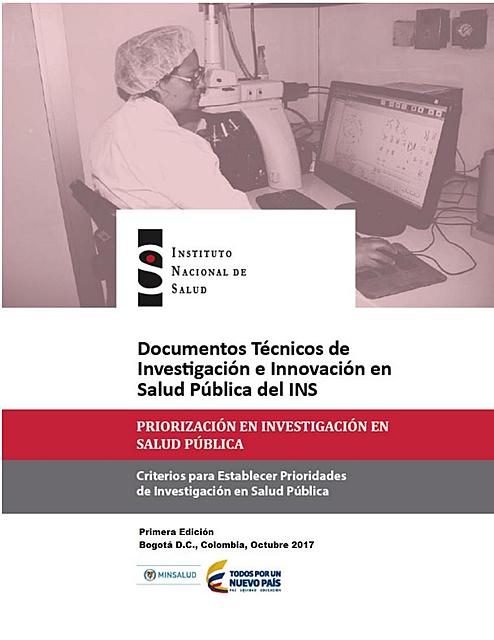 PRIORIZACION EN INVESTIGACION EN SALUD PUBLICA 