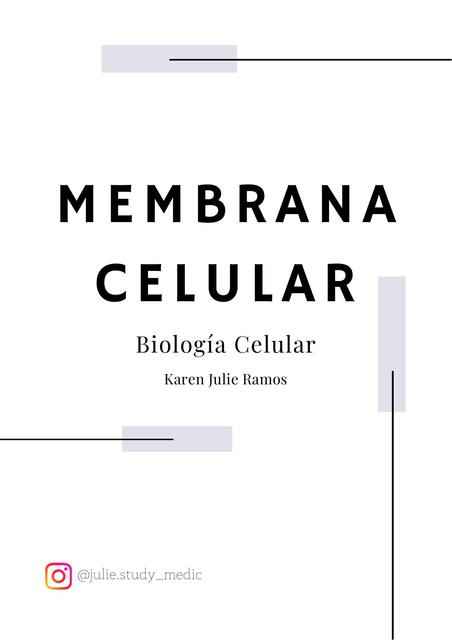 Membrana Celular