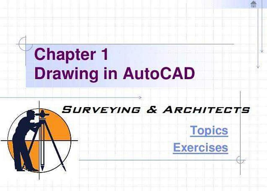 DRAWING IN AUTOCAD